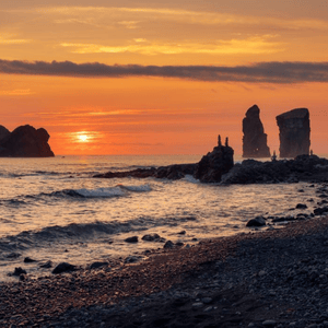 Atardecer en Mosteiros