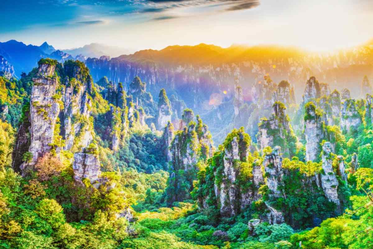 china avatar zhangjiajie · China y las montañas de Avatar: Parque nacional de Zhangjiajie